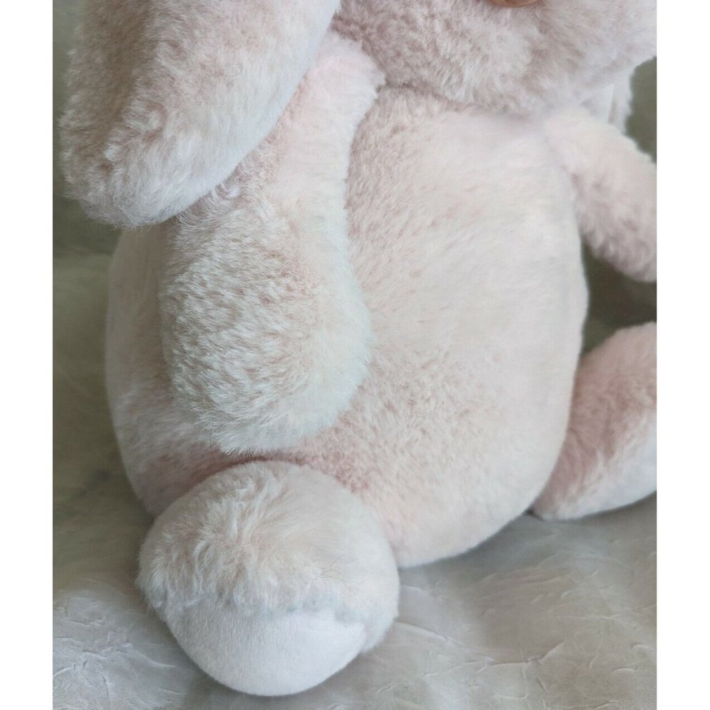 Manhattan Toy Bunny Bumpers Plush Easter Lop Rabbit Pink Chubby Stuffed Animal - Picture 10 of 11